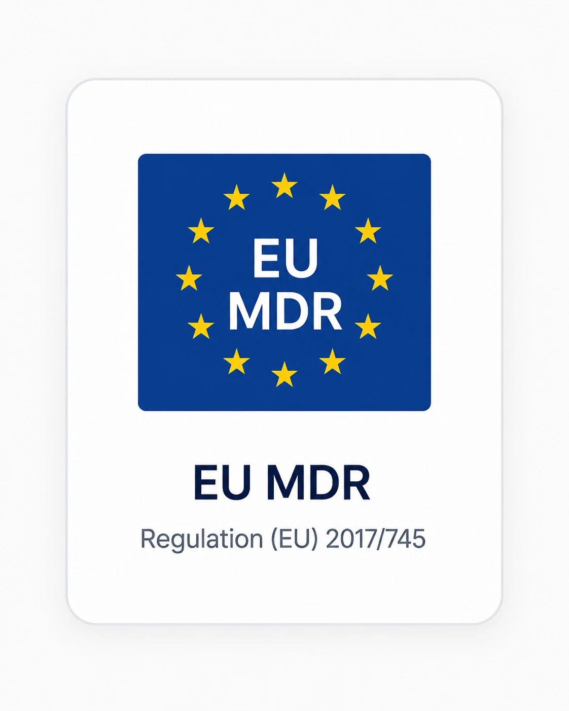 EU MDR regulation documentation