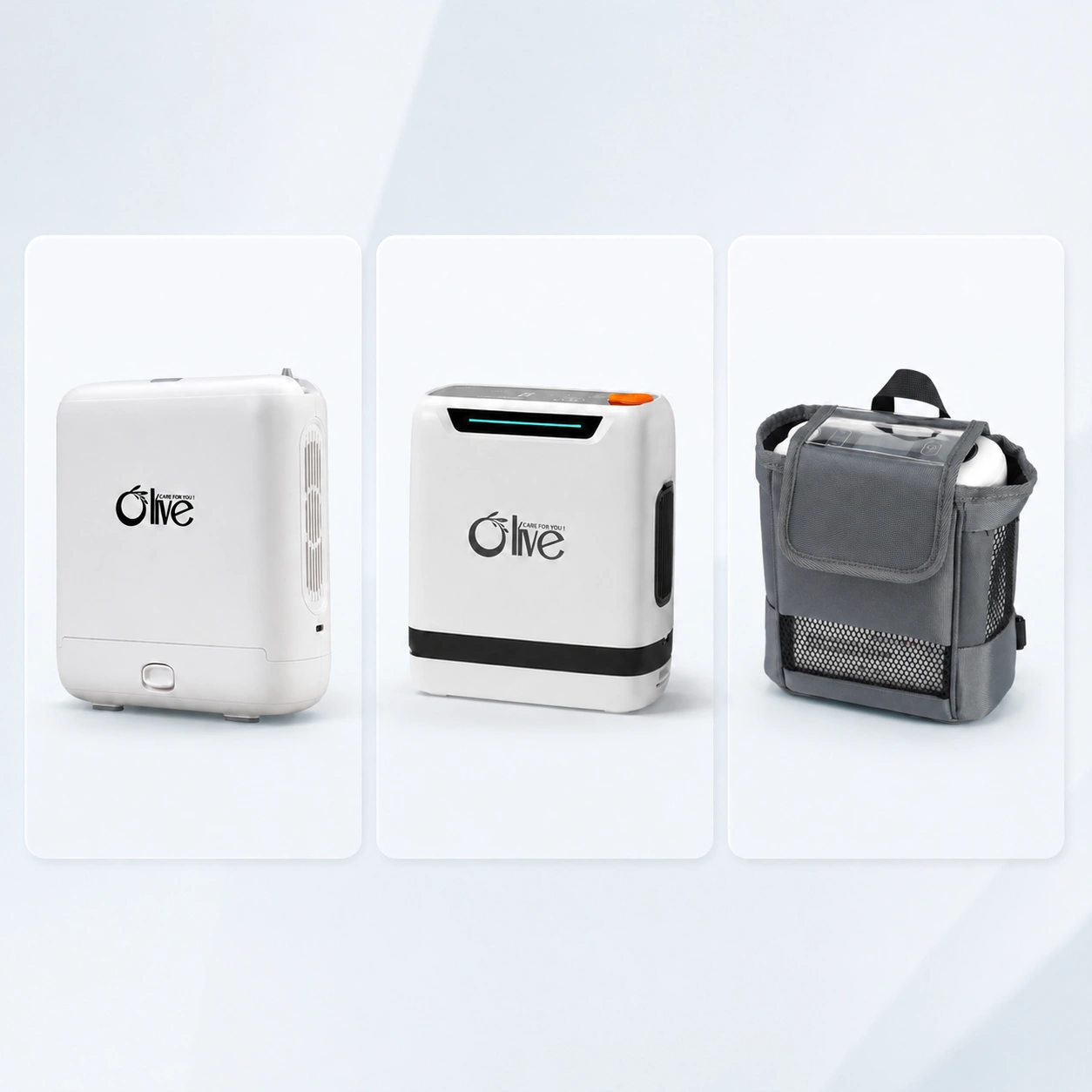 Portable pulse oxygen concentrator models