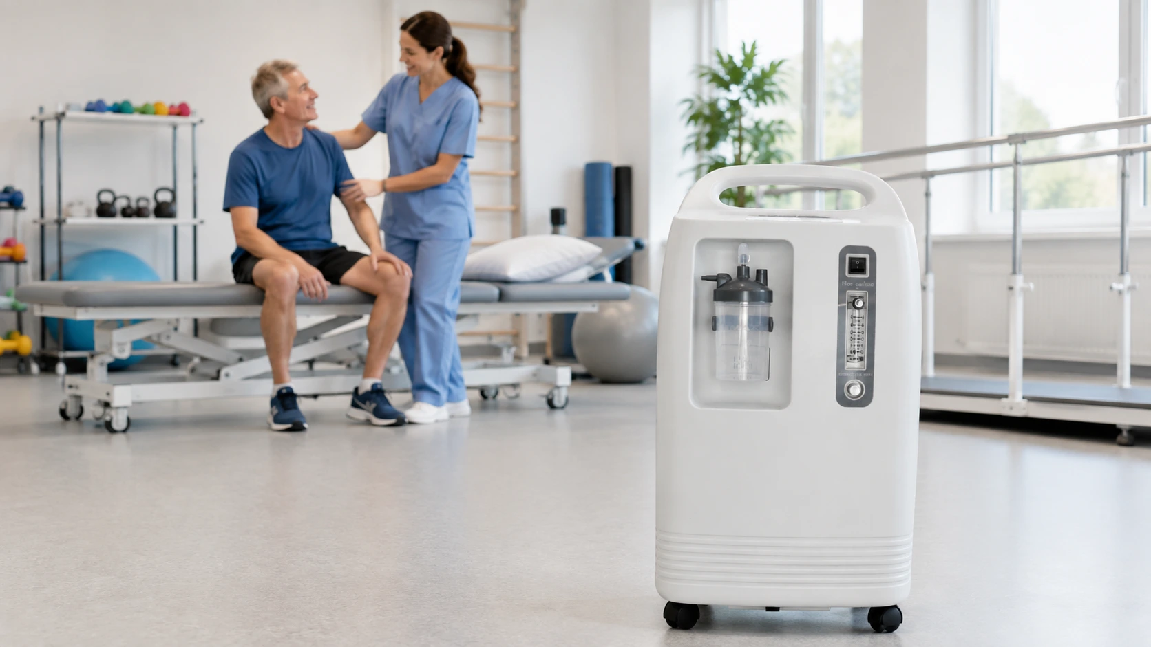 Oxygen concentrator delivery for a public health procurement project
